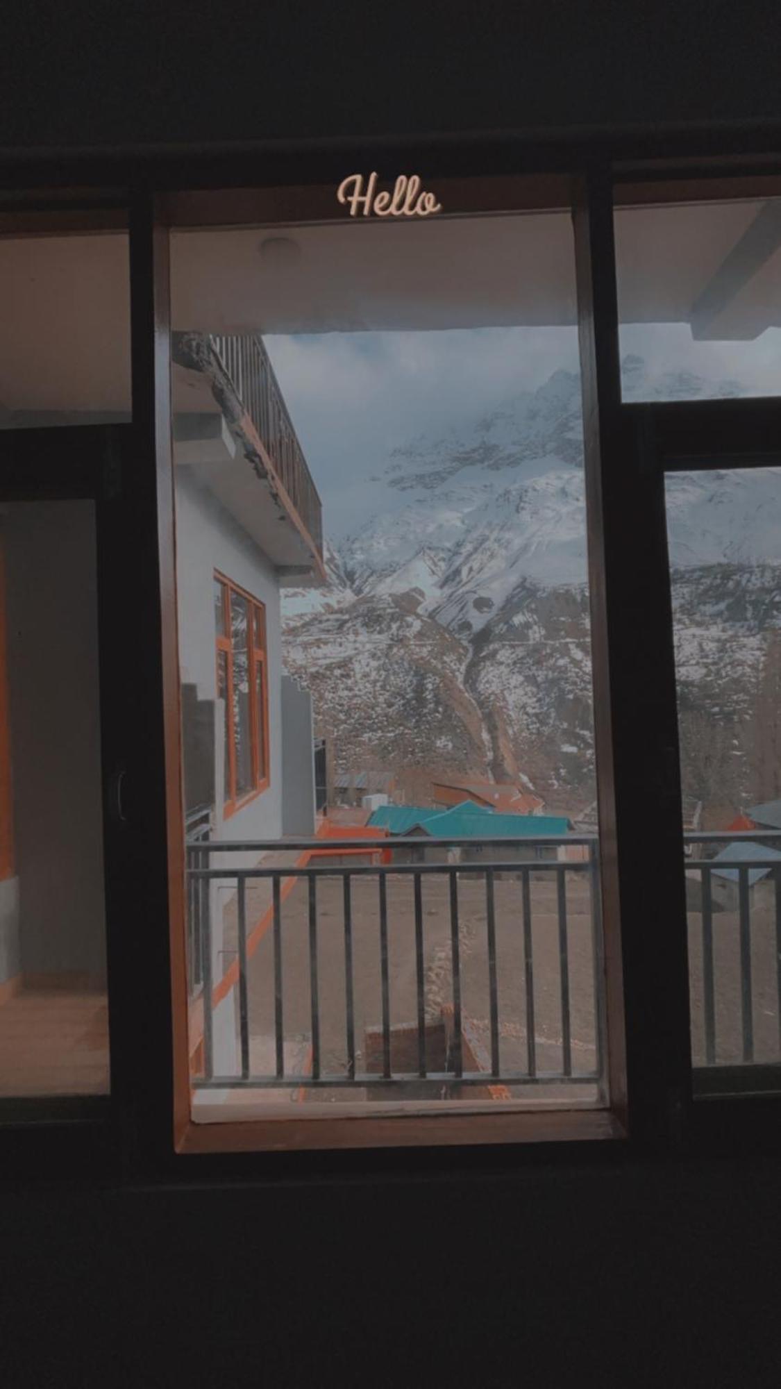 Ferienwohnung Lha Pomo Kyelang Exterior foto